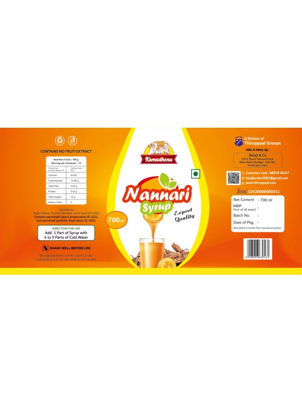 Nannari export quality