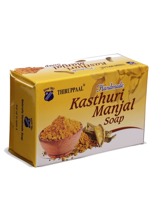 Handmade Kasthuri Manjal Soap