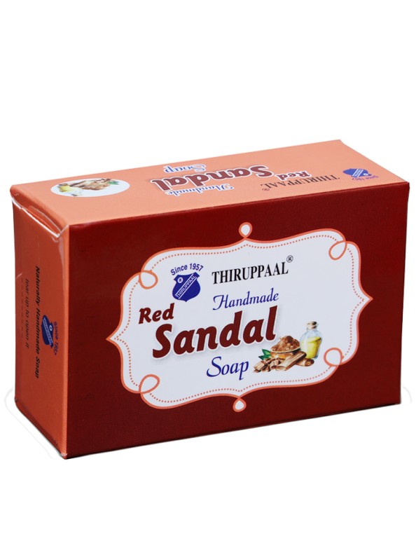 Handmade Red Sandal Soap